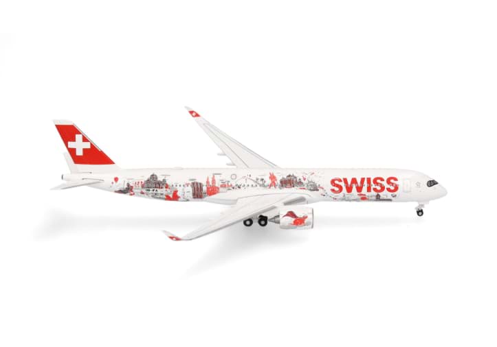 Picture of Vorbestellung Swiss International Air Lines Airbus A350-900 "Wanderlust" (1:500)  (NH09/10.2026)