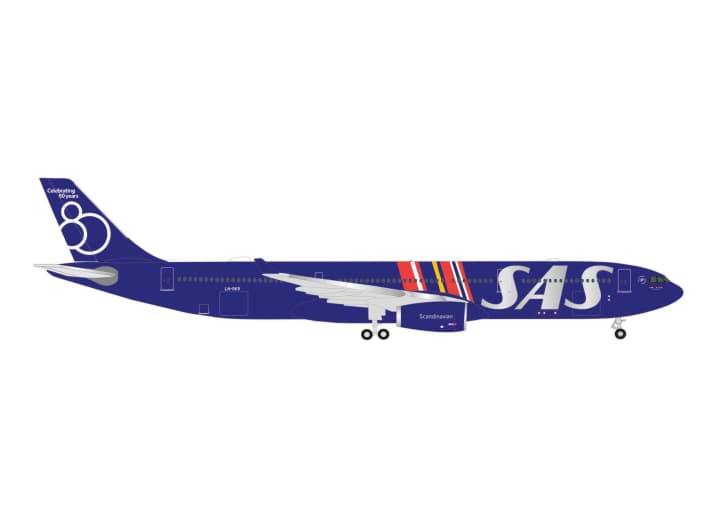 Picture of Vorbestellung SAS Scandinavian Airlines Airbus A330-300 - 80 Years (1:500)  (NH09/10.2026)