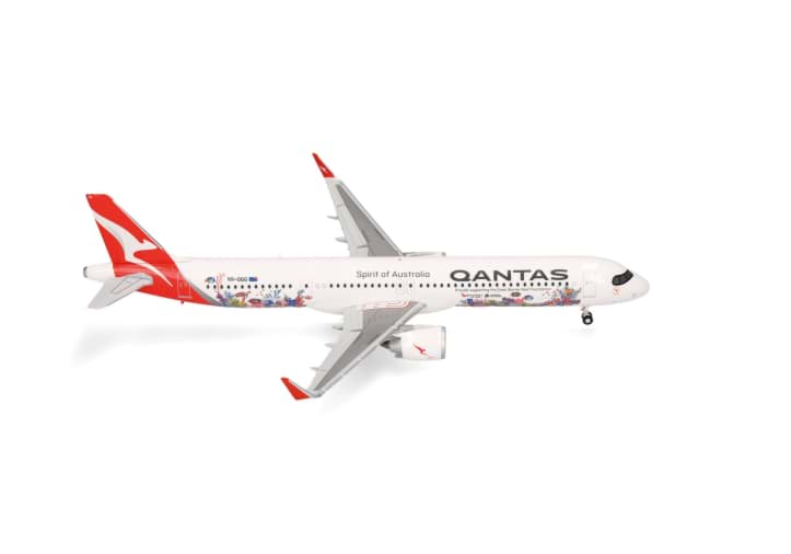 Picture of Vorbestellung Qantas Airbus A321XLR - Great Barrier Reef livery (1:200)  (NH09/10.2026)