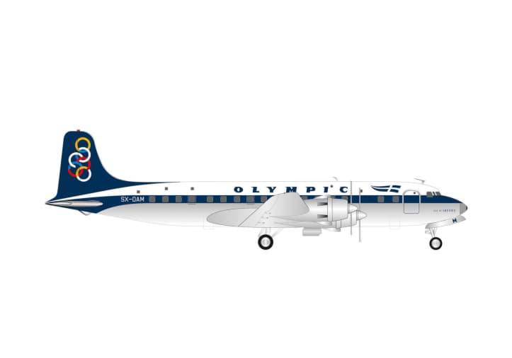Picture of Vorbestellung Olympic Airways Douglas DC-6(B) (1:200) (NH09/10.2026)