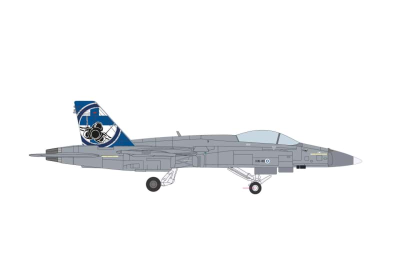 Picture of Vorbestellung Finnish Air Force McDonnell Douglas F/A-18C Hornet - Hornet Demo Team (1:200)  (NH09/10.2026)