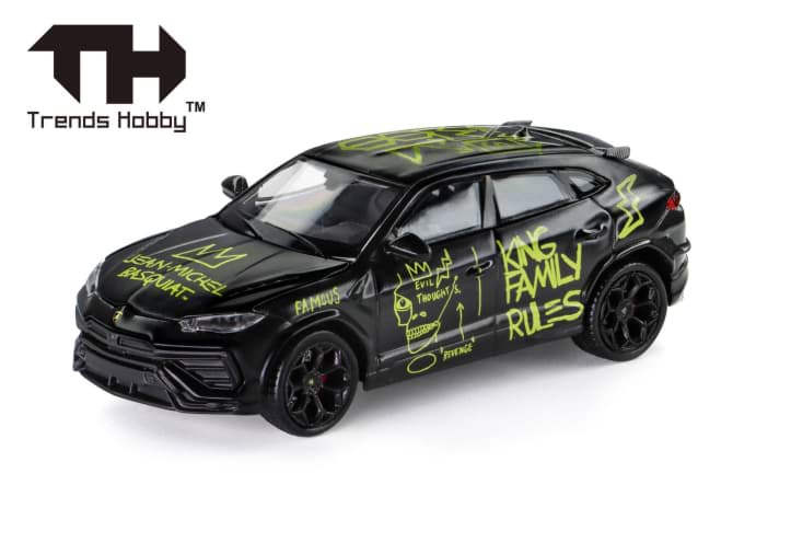 Bild von Vorbestellung Lamborghini Urus Performance x Basquiat (Matte Black)  -Trends Hobby/Herpa- (--1:64--) (11/12. 2026)