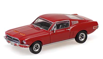 Picture of Vorbestellung Ford Mustang Fastback 2+2 -1968- -rot- -1:87- ***Messe Neuheit 2024***