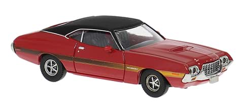 Bild von Vorbestellung Ford Gran Torino Sport 1969 -rot/schwarz- ***Neuheiten August 2026***
