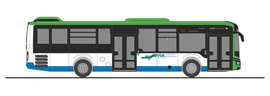 Bild von Vorbestellung Regionalbus Braunschweig-VSN MAN Lion´s Intercity LE  ***Neuheit 09_10_2026***