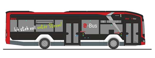 Bild von Vorbestellung Würzburger Straßenbahn MAN Lion´s City 12 E ***Neuheit 09_10_2026***