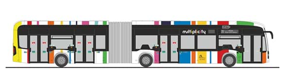 Bild von Vorbestellung Ville de Luxembourg - Multiplicity  MB eCitaro   (LU) ***Neuheit 09_10_2026***