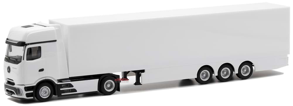 Bild von Actros L ProCabin Gigaspace vvsp. Schmitz EuroKoAufll.  mit Chassis-Verkleidung (weiß)