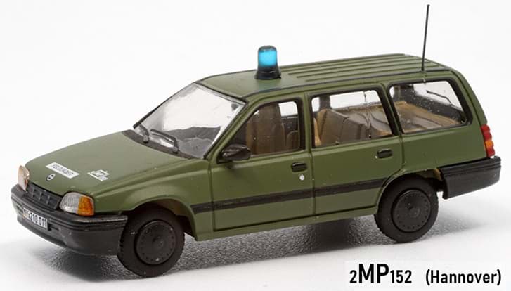 Bild von Bundeswehr Feldjäger 2|152 Hannover "Y-210 011" Militärpoliz (PCX870890)  -- sehr geringe Stückzahl --