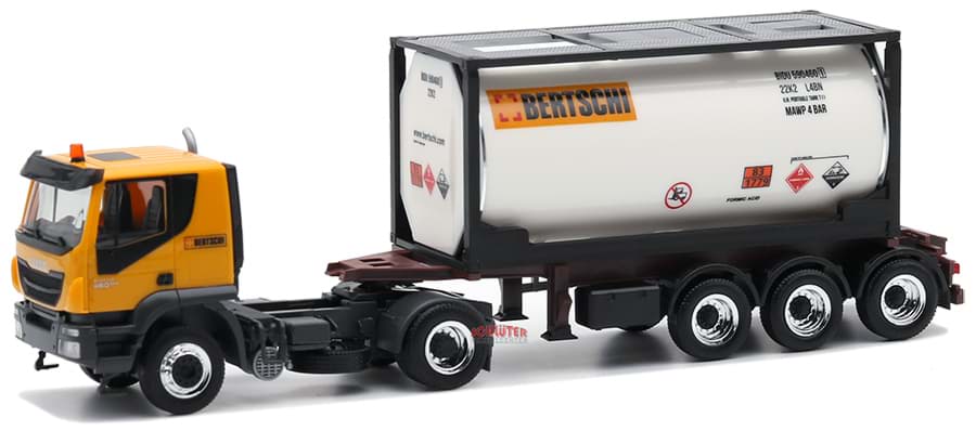 Picture of Bertschi, Iveco Stralis 20ft. Tankcont. Aufl. (CH) 