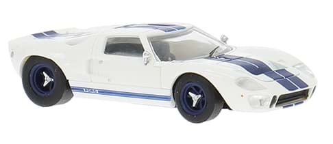 Bild von Vorbestellung Ford GT40 1966 -weiß/blau- ***Neuheiten September 2026***