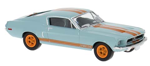 Bild von Vorbestellung Ford Mustang ´65 -hellblau/orange- ***Neuheiten September 2026***