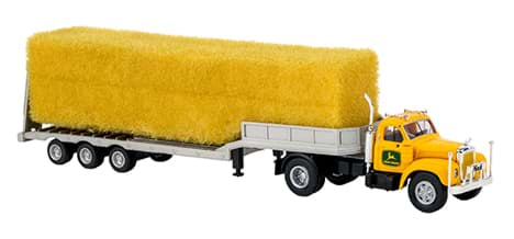 Picture of Vorbestellung Mack B61 mit beladenem Tieflader, -gelb- ***Neuheiten September 2026***