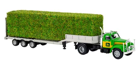 Picture of Vorbestellung Mack B61 mit beladenem Tieflader, -grün- ***Neuheiten September 2026***