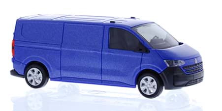 Bild von VW e-Transporter T7 Kasten LR FD -mid blue metalic-  -Formneuheit-