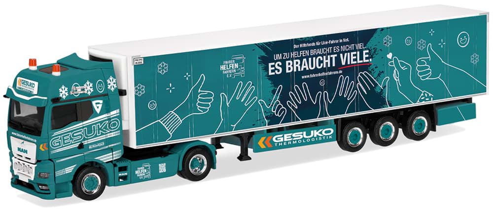 Bild von VORBESTELLUNG GESUKO "Fahrer helfen Fahrern", MAN TGX GX vvsp. EuroKüKoAufl.  (NH01/02.2027)