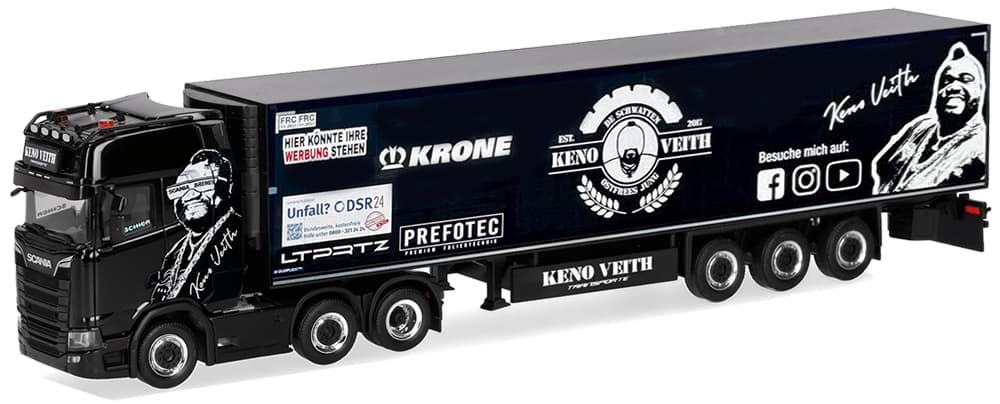 Bild von VORBESTELLUNG Keno Veith "deschwattenostfreesjung", Scania CS 20 HD vvsp. Medi EuroKüKoAufl.  (NH01/02.2027)