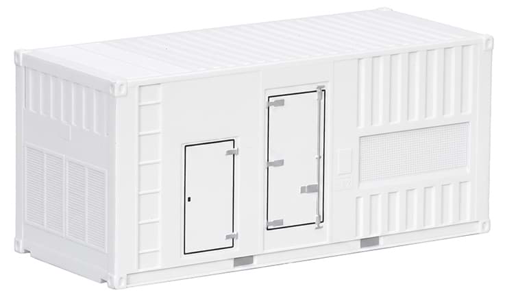 Bild von Vorbestellung 20ft. Container Stromaggregate, weiß (2 Stück) (NH01/02.2027)