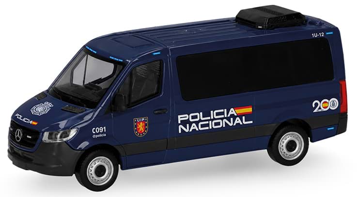 Bild von Vorbestellung Policia Municipal Madrid, MB Sprinter 18 Bus Flachdach (E)  (NH01/02.2027)