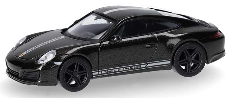 Bild von Vorbestellung Porsche 911 Carrera 4S, schwarzmetallic (Farbvariante)  (NH01/02.2027)