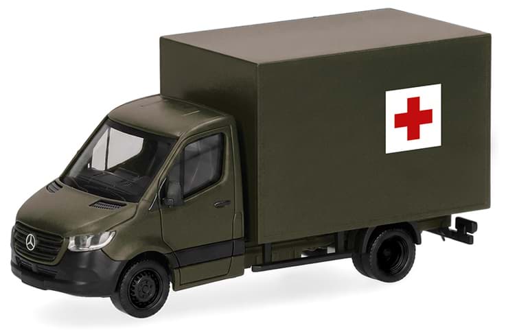 Bild von Vorbestellung Schweizer Armee "Rotes Kreuz", MB Sprinter 18 mit Kofferaufbau (CH)  (NH01/02.2027)