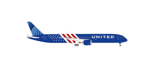 Bild von Vorbestellung United Airlines Boeing 787-10 Dreamliner - America 250 (1:500)  (NH11/12.2026)