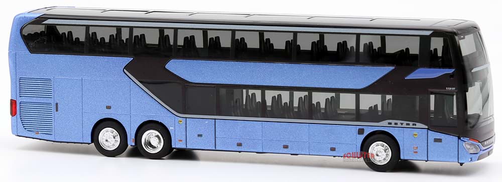 Bild von Setra S531 DT Reisebus, hellblau-metallic (Viessmann) 