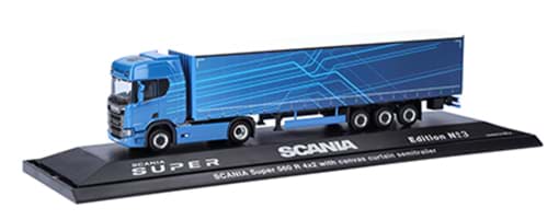 Bild von Scania CR20 Hochdach Gardinenplanen-Sattelzug 2/3a "SCANIA - IAA 2026"  -- Clubmodell --