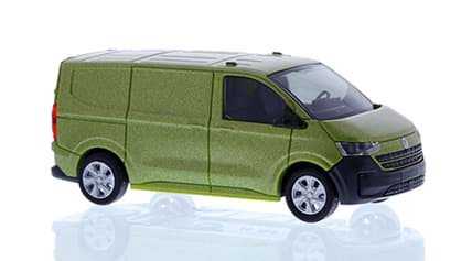 Bild von VW e-Transporter T7 Kasten KR FD -warm green metallic- -Formneuheit- 