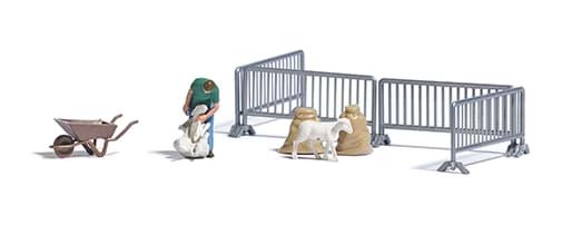 Bild von Vorbestellung Schafschur ***Action Set*** -1:87- ***Busch News  03 2026***