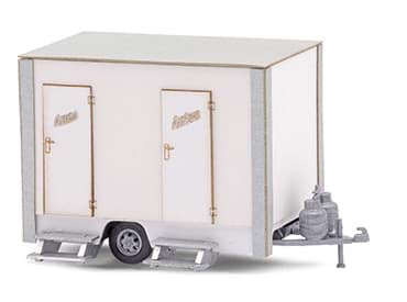 Bild von Vorbestellung Hallig-Toilettenwagen  -1:87- ***Busch News  03 2026***