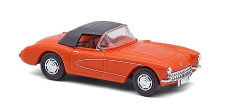 Bild von Vorbestellung Chevrolet Corvette -orange-  -1:87- ***Busch News  03 2026***