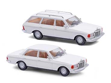 Bild von Vorbestellung MB W123 Limo & T Model -weiß-  -1:87- ***Busch News  03 2026***