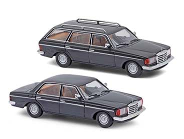 Bild von Vorbestellung MB W123 Limo & T Model -schwarz-  -1:87- ***Busch News  03 2026***