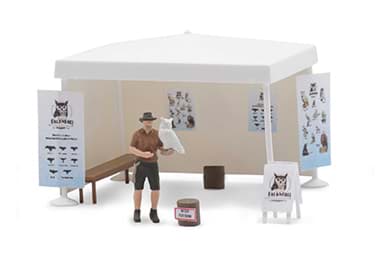 Bild von Vorbestellung Falkner mit Eule ***Action Set*** -1:87- ***Busch News  03 2026***