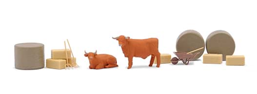 Picture of Vorbestellung Kuh mit Stier ***Action Set*** -1:87- ***Busch News  03 2026***