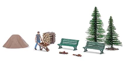 Bild von Vorbestellung Pferdeäpfel aufsammeln ***Action Set*** -1:87- ***Busch News  03 2026***