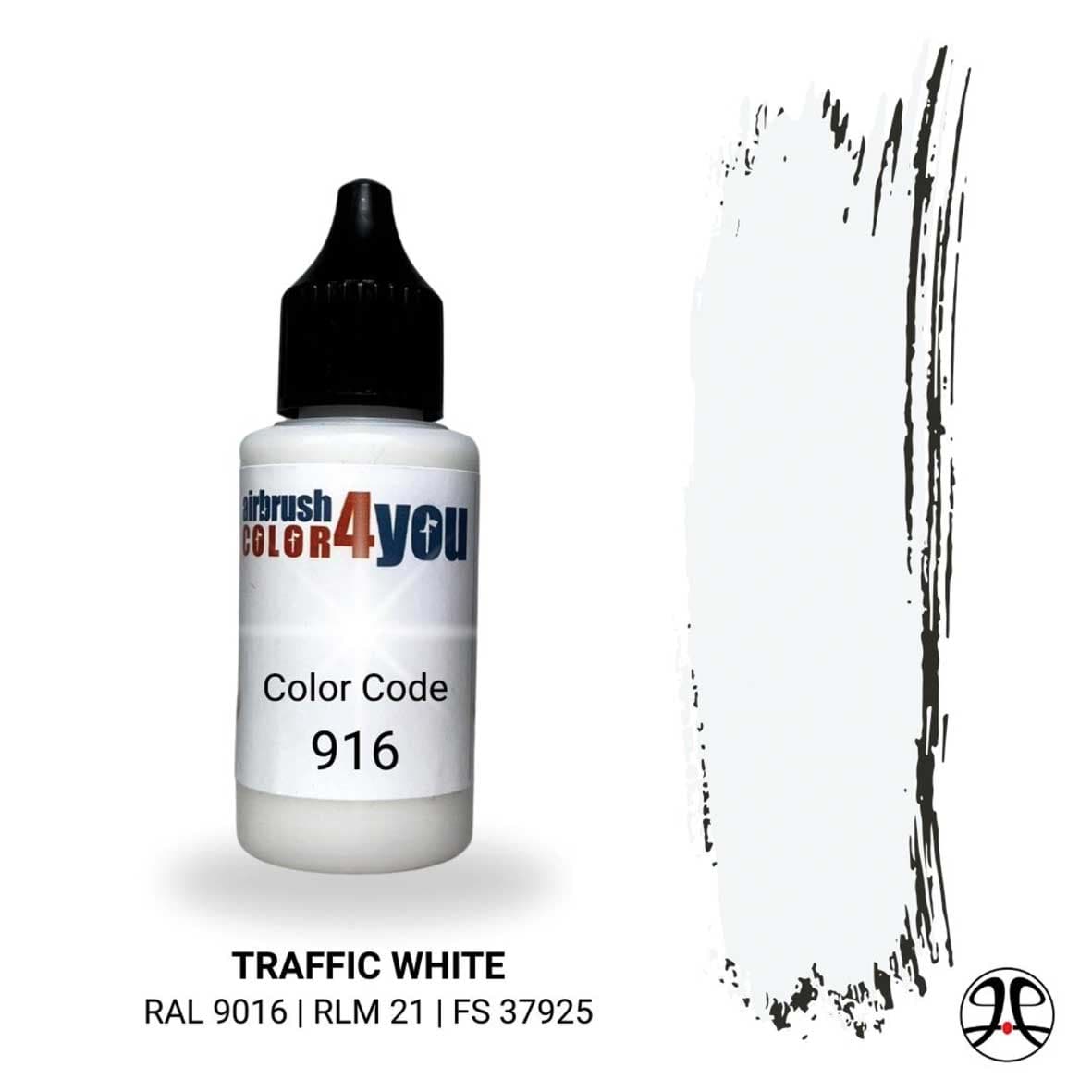 Picture of Vorbestellung Acrylfarbe Verkehrsweiß  -Airbrush Color4you- ***Busch News  03 2026***