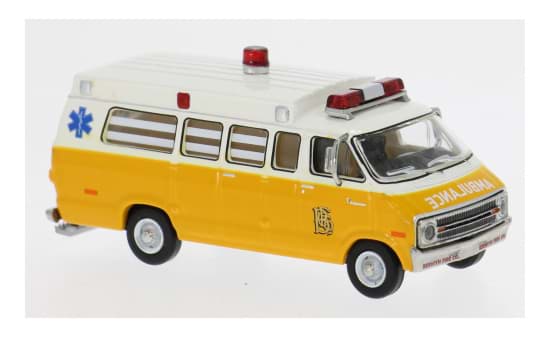 Bild von Vorbestellung Ambulance "Berwyn" Dodge B200 gelb/weiß *** Neuheiten Novemberber 2026 ***