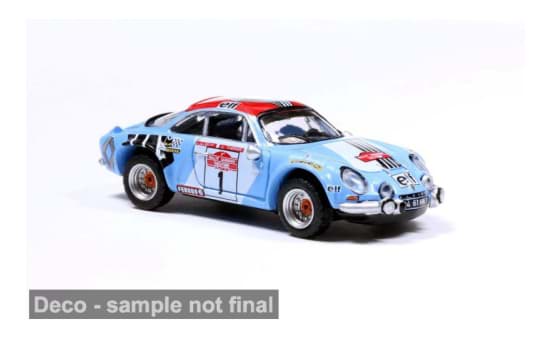 Bild von Vorbestellung Jean-Luc Thérier, Sieger Rallye S. Remo ´73 Renault Alpine A110 *** Neuheiten Novemberber 2026 ***