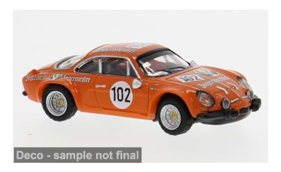 Bild von Vorbestellung Jägermeister-Team Renault Alpine A110 *** Neuheiten Novemberber 2026 ***