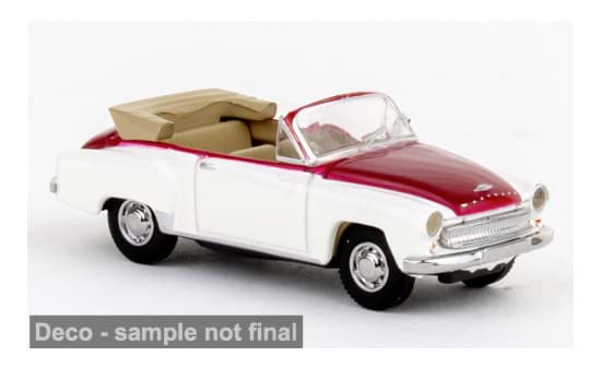 Bild von Vorbestellung Wartburg 311 Cabrio, weiß/rot *** Neuheiten Novemberber 2026 ***