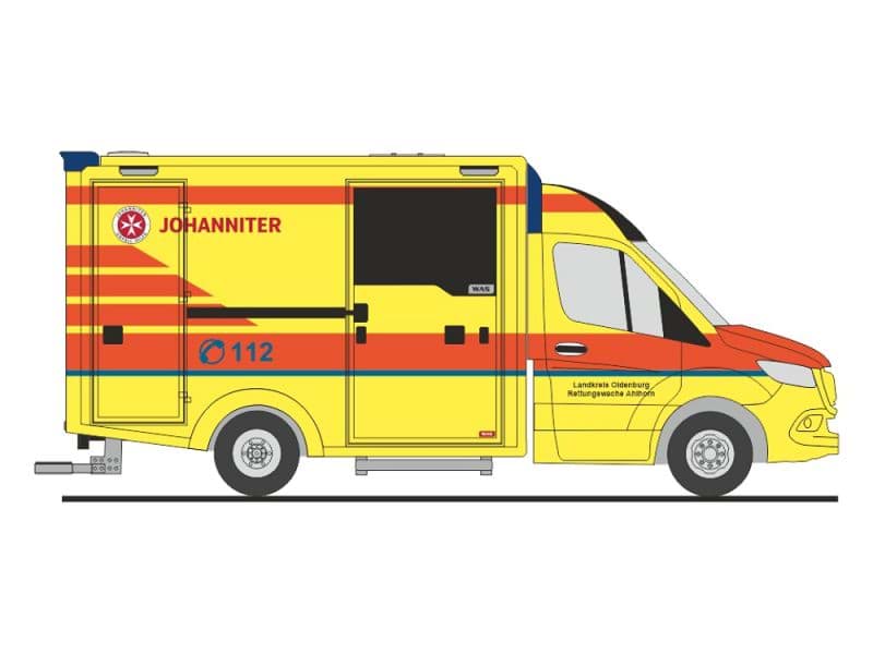 Picture of Vorbestellung Johanniter Oldenburg-Ahlhorn, WAS Design-RTW ´18  ***Neuheiten 11-12-2026***