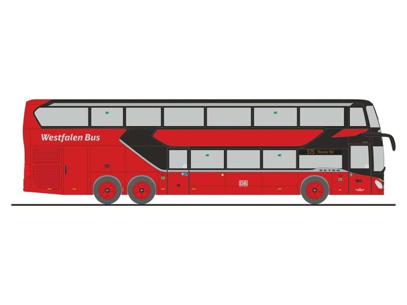 Picture of Vorbestellung DB Regio Bus-Westfalenbus, Setra S 531 DT -Bahn Edition Nr. 159-  ***Neuheiten 11-12-2026***