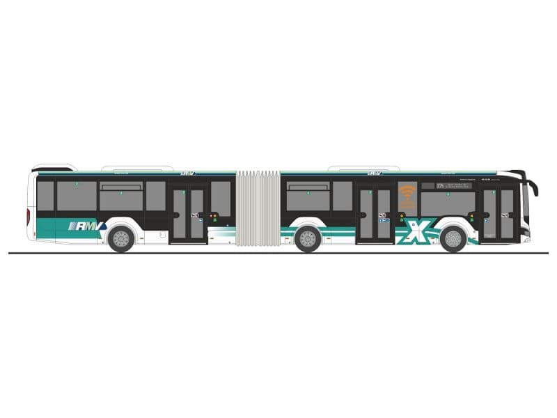 Picture of Vorbestellung DB Regio Bus Mitte - Xbus, MAN Lion´s City 18 ´18 -Bahn Edition Nr. 160-  ***Neuheiten 11-12-2026***